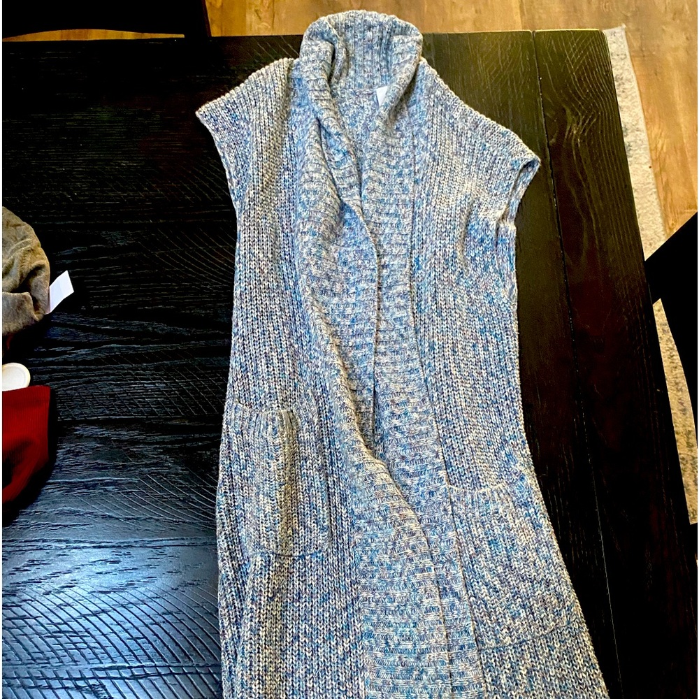 COPY - Cabi Duster Sleeveless Sweater